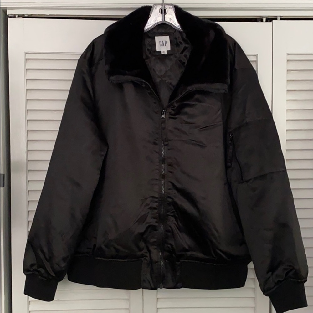 Satiny bomber jacket - GAP XXL